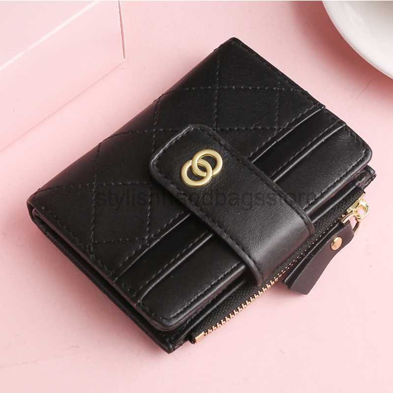 Wallets Women&#039;s leather wallet Luxury designer wallet with card holder cute wallet coin wallet with zipper Monederos Para Mujerstylishhandbagss