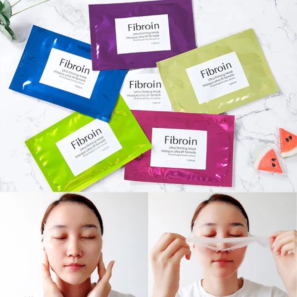 Thailand Fibroin Ultra Firming Face Mask Silk Masque Skin Care Deep Moisturizing Facial Masks