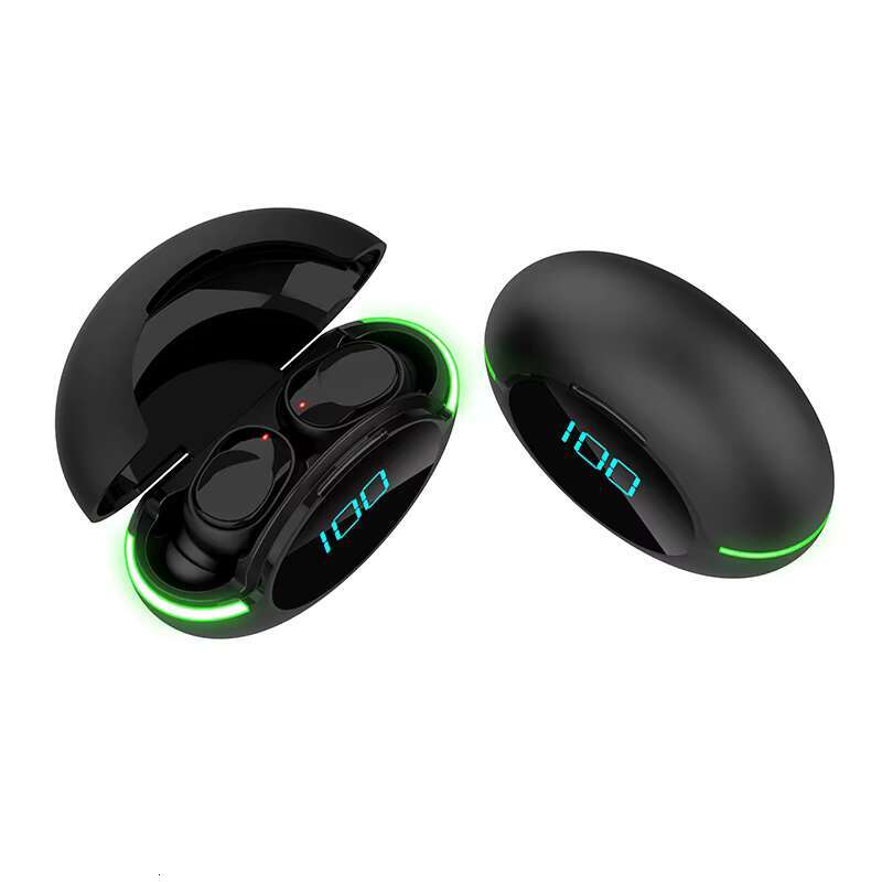 Y80 TWS Wireless Bt 5.3 Stereo Gaming Cool LED Lighting Headphones Sport Earbuds for iPhone and Android