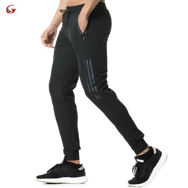 Calças masculinas de moda ao ar livre de ginástica personalizada de ginástica esportiva de esportes casuais esportes de fitness calças calça