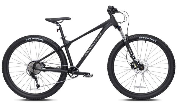 Bikes 29 inch mens fearless mountain bike black lightweight custom aluminum frame with internal cable routing Q241029