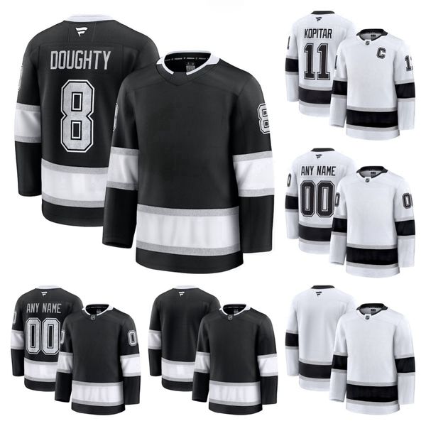 King Hockey Jersey Fanatic Anze Kopitar Adrian Kempe Alex Laferriere Trevor Moore Kevin Fiala Brandt Clarke Phillip Danault Warren Foegele Q