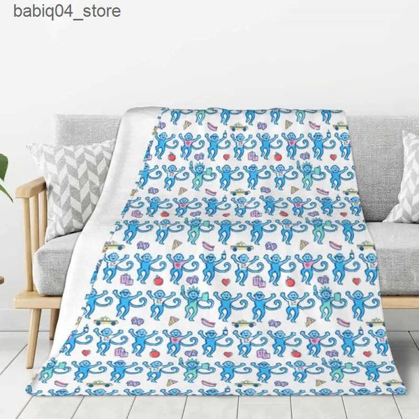 Bedding sets Custom Ultra-Soft Fleece Preppy Roller s Rabbit Throw Blanket Warm Flannel Blankets for Bedding Home Couch Quilt L240910