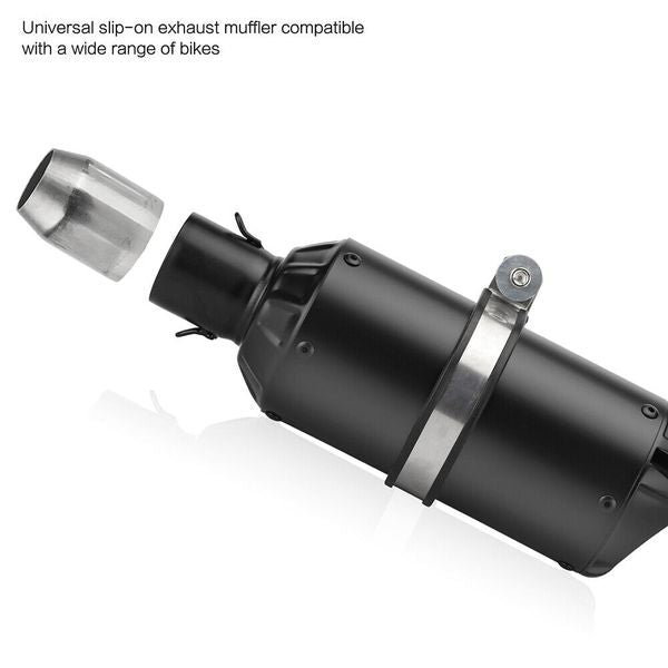 51mm Motorcycle Exhaust Muffler Motocross Escape Moto for FZ1N R6 R15 R3 ZX6R Z900 CBR1000 GSXR750