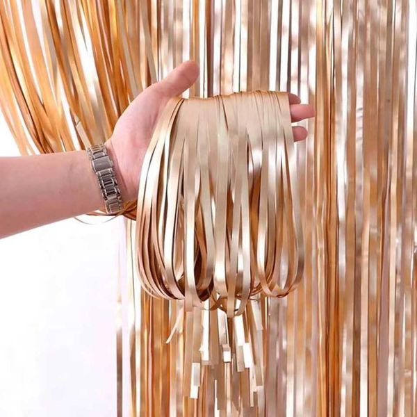 Bridal Shower Mother Hen Kit Single Bride Birthday Wedding Party Provides Bridal Favorite Foil Curtain Y250111