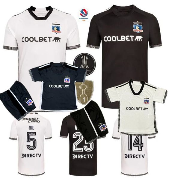 24 25 Colo Colo Mens Soccer Jerseys VIDAL SANTOS BOLADOS ARRIAGADA ZALDIVIA GIL FUENTES COSTA Home Away 2024 2025 Football Shirts men kids k