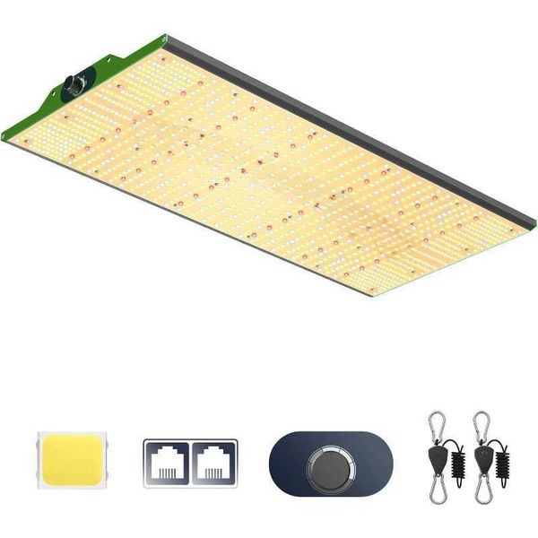 2025 P2000 LED Grow Lights for Seed Starting Vegetables Bloom 2 Lights for Indoor Plants Full Spectrum in 4x2-3x3 Grow Tent X250205