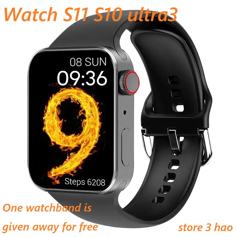 2025 Smart Watch s11 s9 s10 Ultra 2 49mm 46mm 2.1 inch Watch Bluetooth Call Bracelet Wristband Wireless Charging Fiess Tracker Sport Smartwatch For