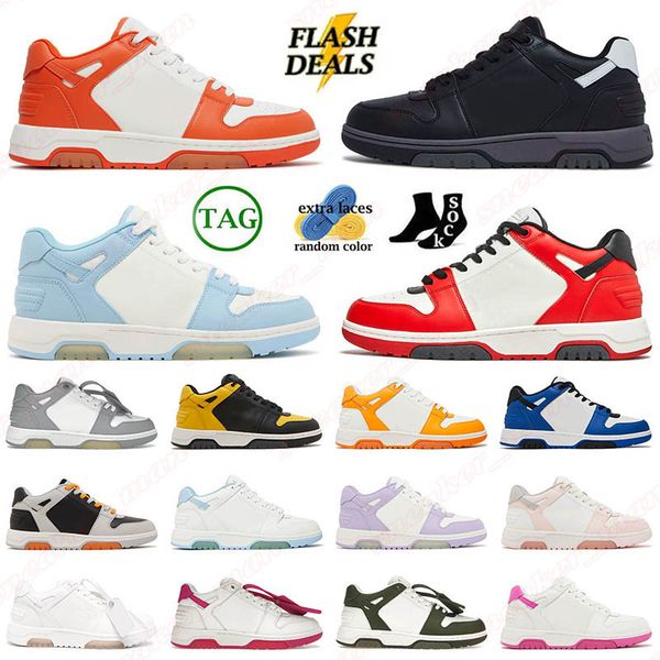 Out Of Office OOO Low Top 2024 Men Women Designer Running Shoes Triple Black White Red Light Blue Platform Beige Pink Sports Outdoor Skate T