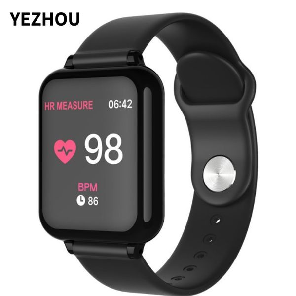 YEZHOU2 2022 best B57 woman business Smart Watch Waterproof Fitness Tracker Sport for IOS Android Phone Smartwatch Heart Rate Monitor Blood