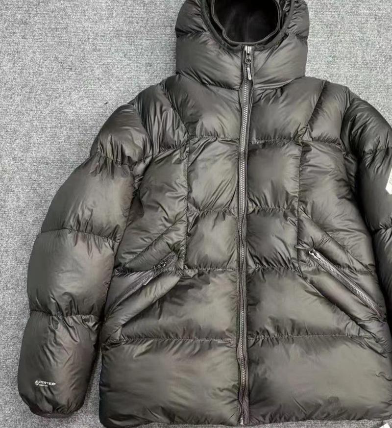 Men&#039;s Down PA Cotton Jacket Autumn Winter Outdoor Warm Face Mask Sports And Women&#039;s Windproof Waterproof Hooded