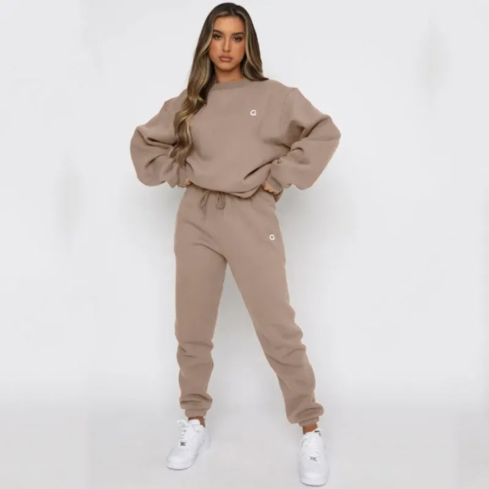 Designer Women Active Sets Sporty Fitness 2 piece Tracksuit Letters Print Sleeve Bandage Tops and Skinny Long Sweat Pants Matching Sets Club Outfit