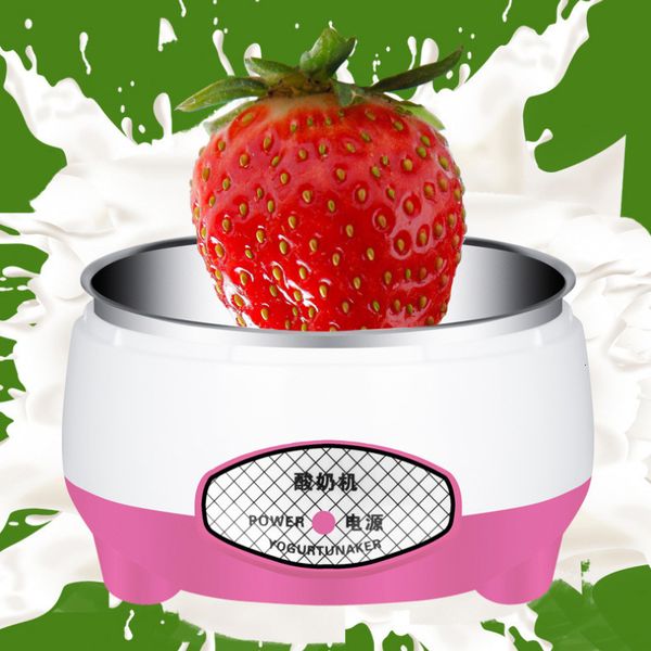 Yogurt Makers 220V Stainless Steel Tank Mini Automatic Machine Household DIY Ferment Tools Kitchen Appliances 230222