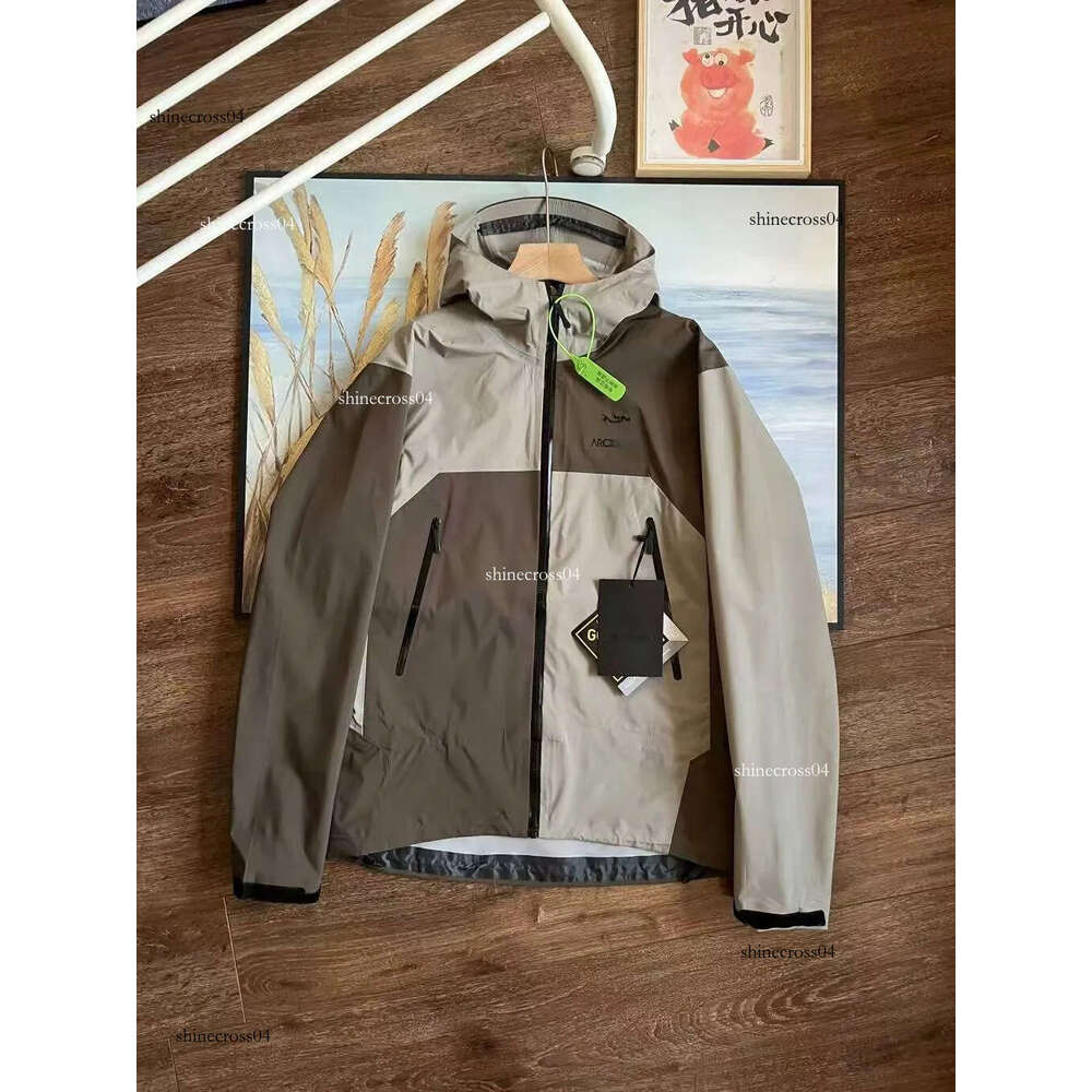 Arcs jacket Three Layer Outdoor Zipper Jackets Waterproof Warm Goretex Jackets For Sports Sv-Lt Male Casual Lightweight Arctertxs Jackets 3e0