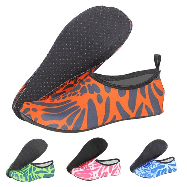 Men women Water Beach swimming socks trainers Orange blue pink 95 95s Multi prints Anti slip fitness Yoga Dance surf Diving Underwater train