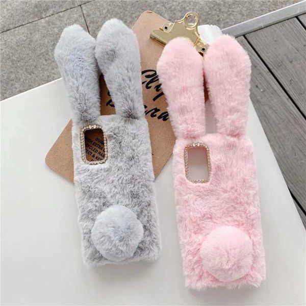 For Suitable for Redmi A1 A2 12C 12 5G 10C 10A 9A Redmi Note 12 Pro Note 11 10 9 Fur Rabbit Warm Fur Hair Care X241014