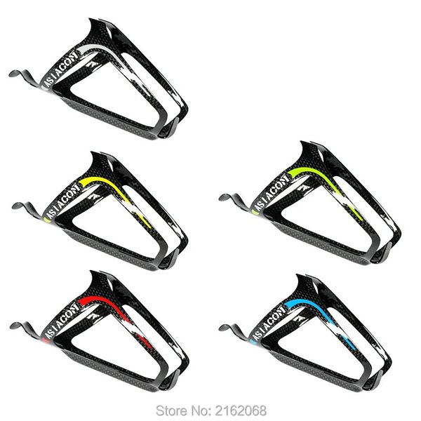5-color ASIACOM road bike 3K all carbon fiber beverage water bottle cage mountain bike carbon bottle holder 241212