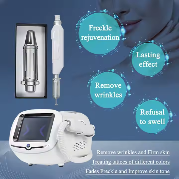 Desktop pico q switched nd yag laser tattoo removal carbon peeling laser machine Skin Rejuvenation Whitening Firming Brightening