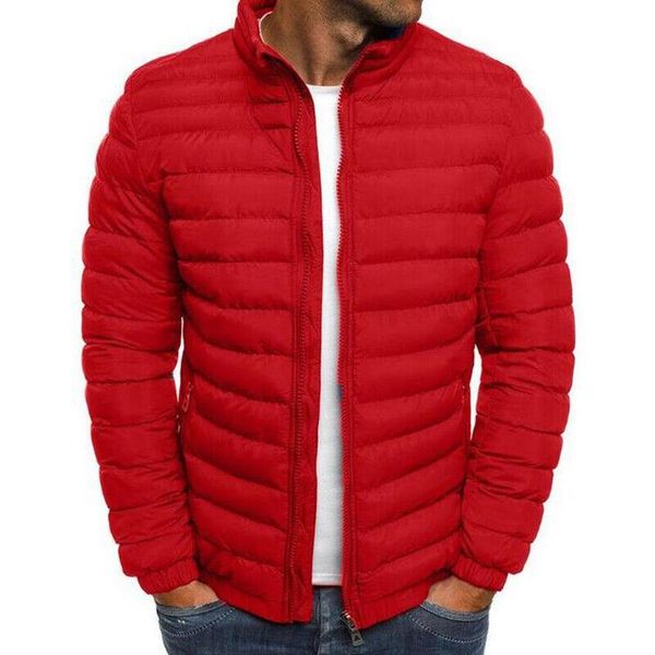 Men&#039;s Jackets Winter Man Warm Jacket Packable Light Mens Down Puffer Bubble Ski Coat Quilted Padded Outwear Lightweight Water-Resistant
