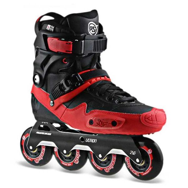 Inline Roller Skates 100% Original 2018 Powerslide Ultron Street Free Skating Inline Skates Urban Adult Roller Skating Shoes Sliding Patines