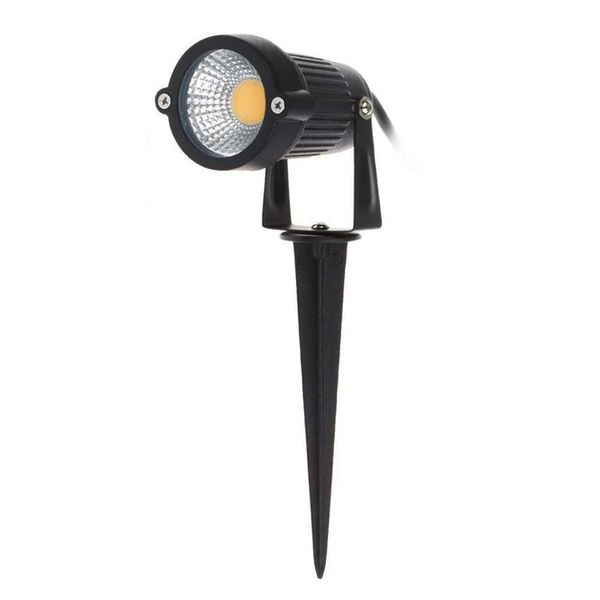 5W COB LED Lawn Light DC12V Outdoor Landscape Light Spotlight IP65 Waterproof Garden Courtyard Road Warm White X241102
