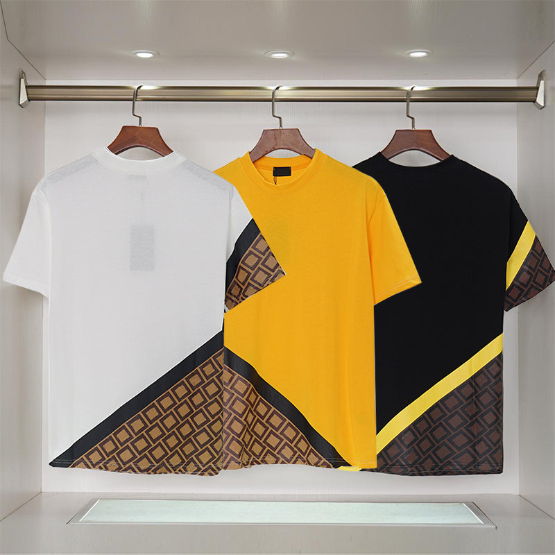 T Shirt Summer Mens Women Tshirts with Letters Fashion Short Sleeve Tee Shirts Hip Hop Tops Classic Clothing 3 Colors