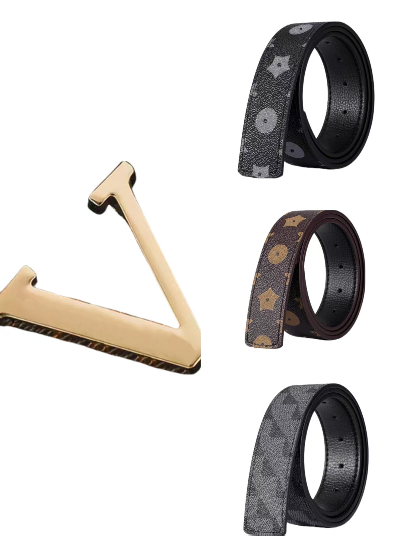 Men&#039;s designer belt classic letter buckle fashion accessories for professional clothing exquisite gift box packaging