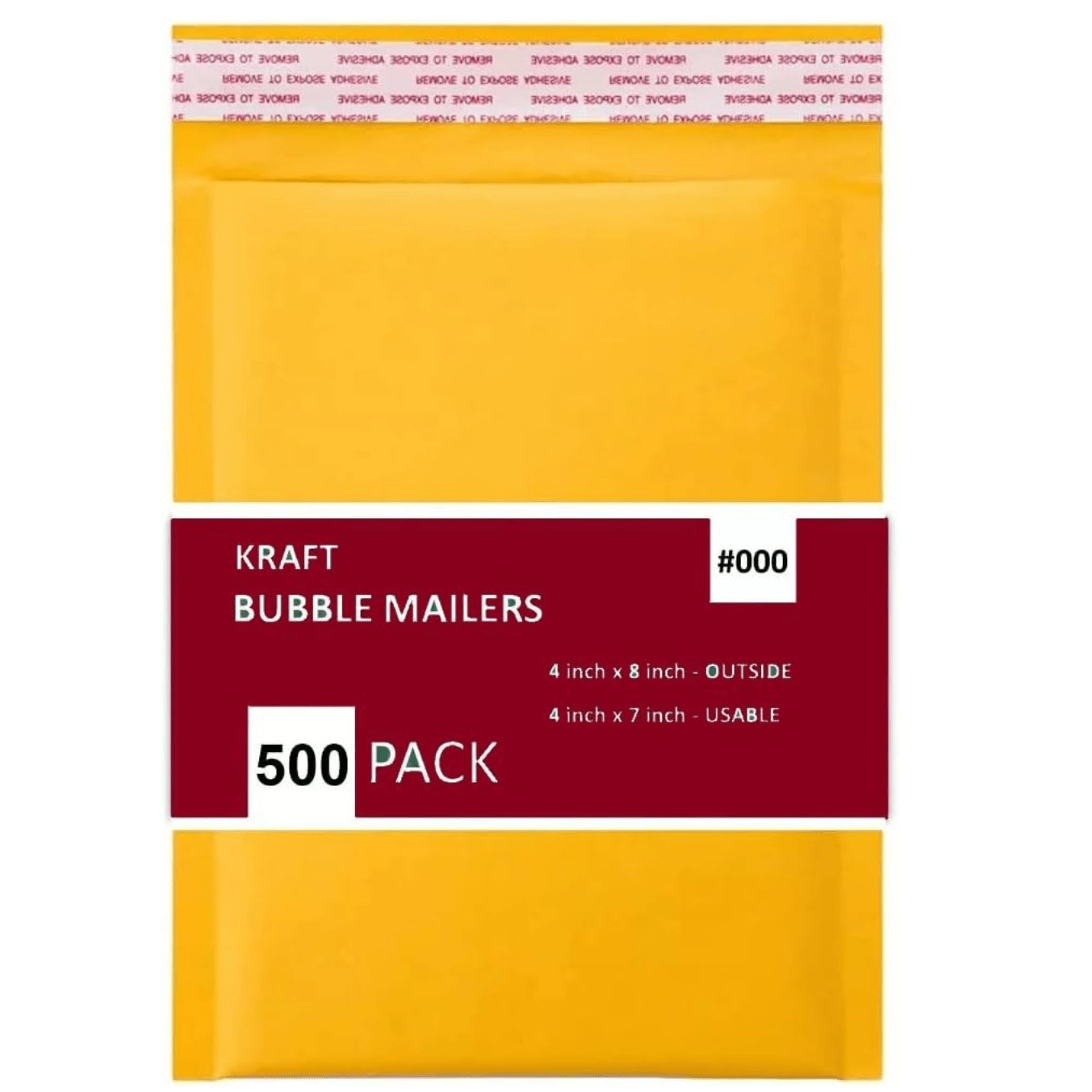 TEMU All Sizes Bulk Wholesale Pack Inches Bubble Mailers Yellow Shipping Padded Envelopes Self Seal Waterproof Cushion Envelopes