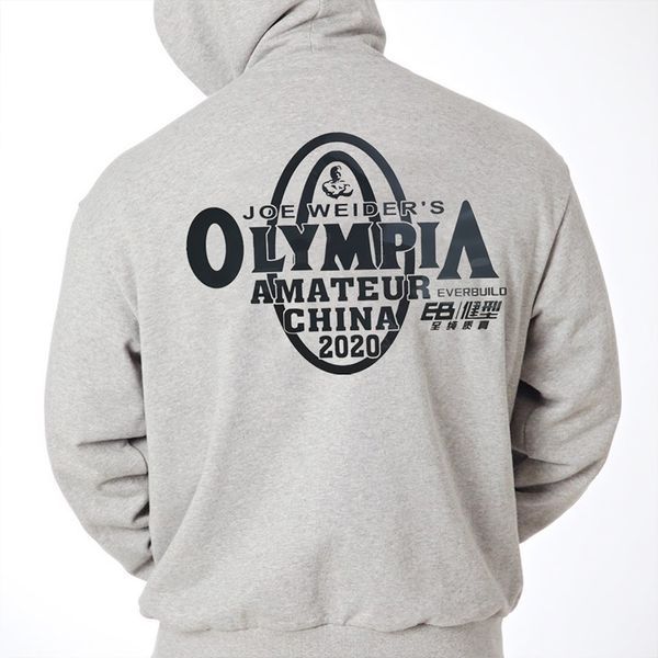 Men&#039;s New Sports Fitness Pullover Hoodie Instagram Trendy Loose Casual Coat Clothing