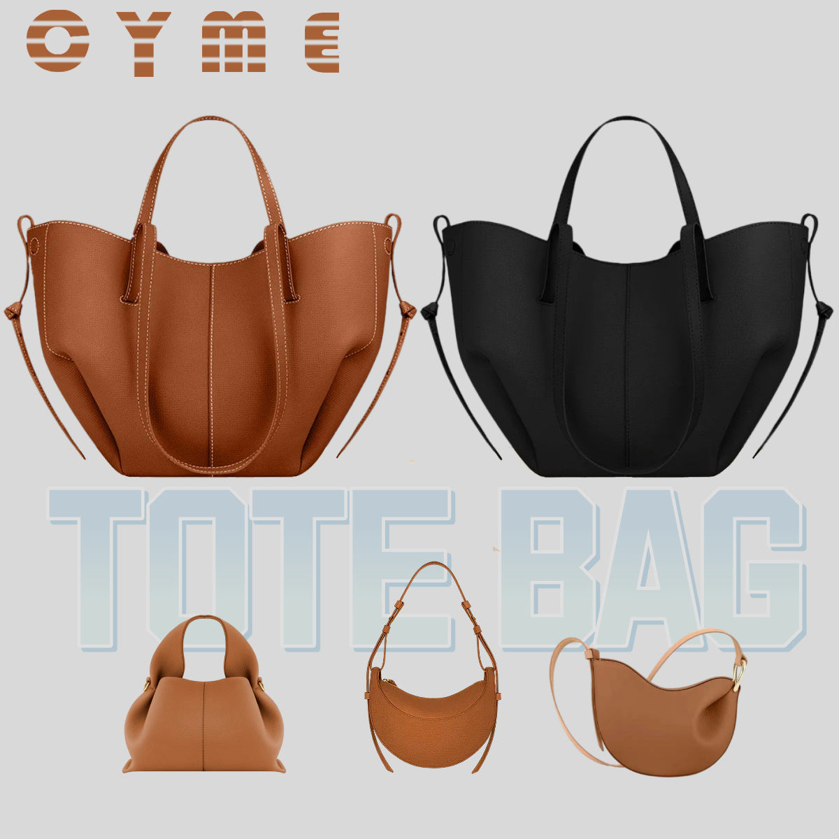 high quality designer bag cyme bag tote bag duo shoulder bag crossbody bag luxury womens leather bag classic handbag large capacity shopping bag