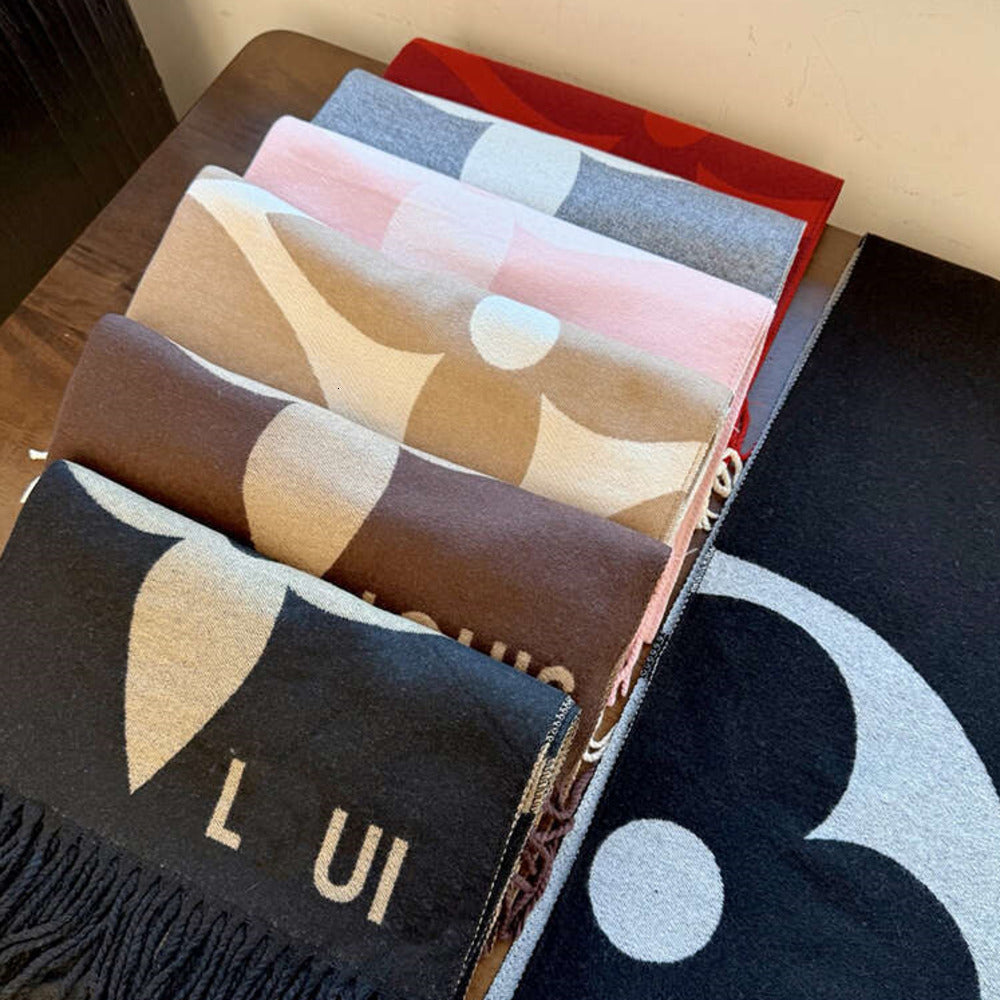 Scarves Scarf Designer Cotton Long Scarves1 Fashion scarf Winter Wool Scarves Women Wraps Striped Plaid letter Printed size 65cm180cm 12A