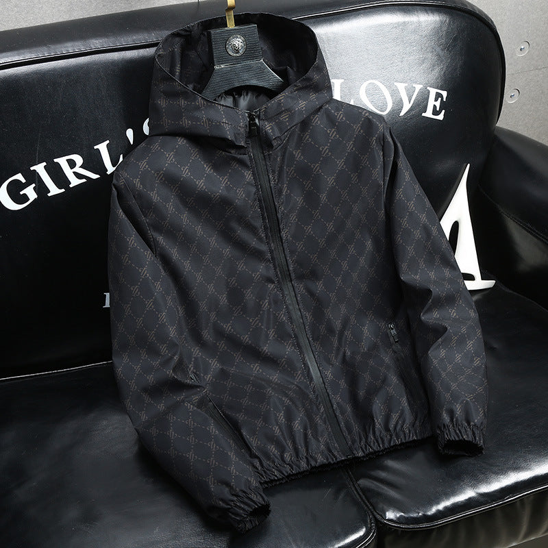 Designer Jacket Men&#039;s Luxury Brands Spring Autumn Coat Fashion Hooded Sports Windbreaker Zipper Coats Man Outerwear Designers Clothings Jackets