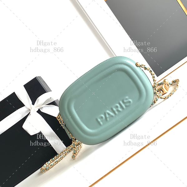 Designer Crossbody Bag Mirror Quality Chain Bag 18CM Genuine Leather Shoulder Bag Designer Bag Handbag High Quality With Box 24C67