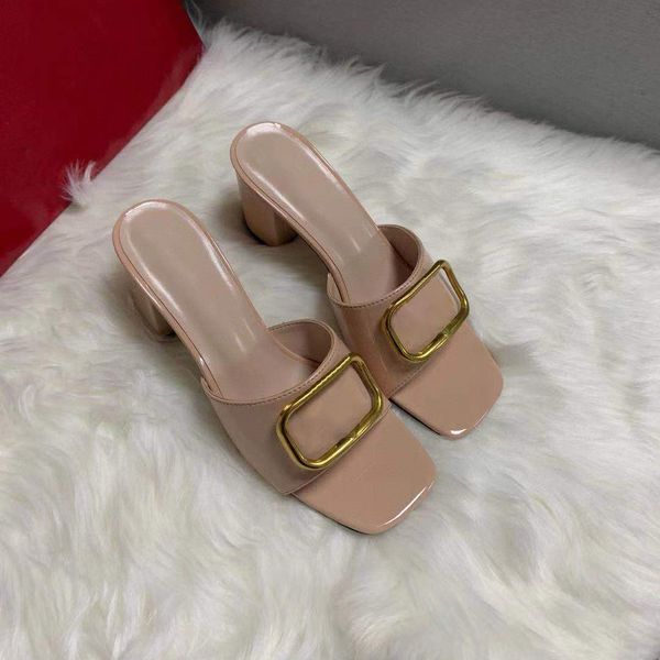 Sandals Men Women Slippers Slides Thick Platform Soled Slip Soft Soled Fashion Home Slippers Women Wear Beach W507 03