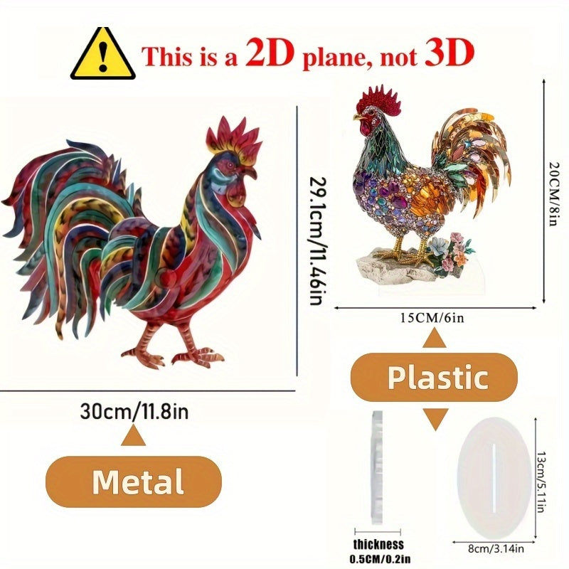 TEMU 2d Flat, Metal 2d Flat Floor , Modern Iron Art Decorative Items For Home Wall Decoration Statues, Outdoor Backyard Courtyard Kitchen Garden And