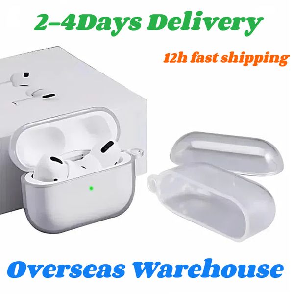 USA Stock For Airpodspro 2 2nd generation 3 airpod pros max Headphone Accessories Solid TPU Silicone Protective Earphone Cover Wireless Char