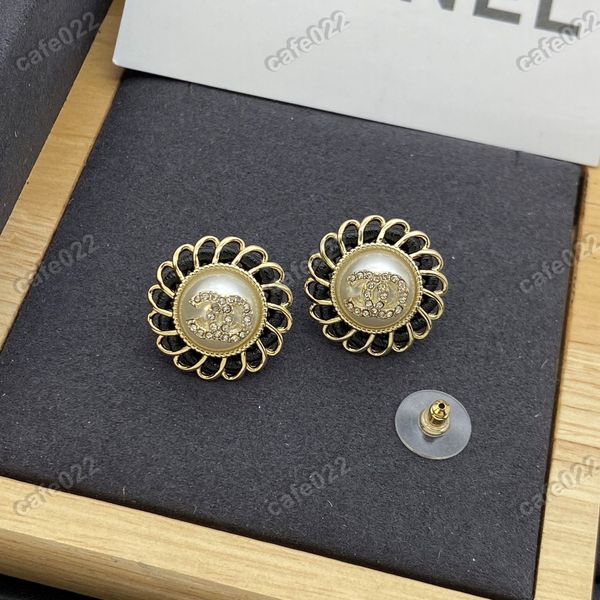 Luxury Designer Earrings Hoops Hoop Earrings Designer Stud Earrings Gold Earrings Big Circle Classic Accessories Designer Jewelry Boucles Do
