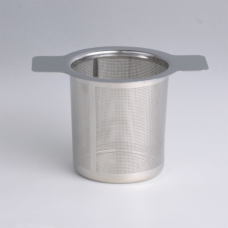 Handles Double Infuser Tool Stainless Steel Fine Mesh Coffee Filter Teapot Cup Loose Leaf Tea Strainer