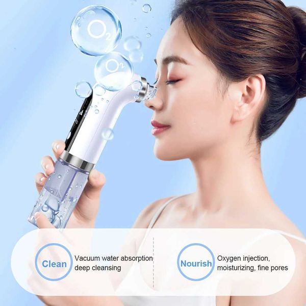 Electric Vacuum Face Cleaner Facial Blackhead Suction Remover Black Spot Pimple Removal Face Pore Cleaning Device for Skin CareM240816