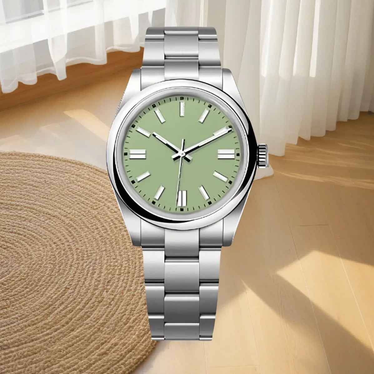 watch woman watches men 36mm41mm dates luxury designer watch 2813movement autoatic mechanical stainless sapphire glass diving watch super night ligh