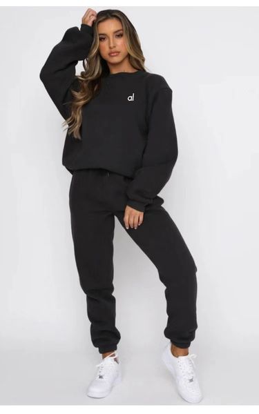 Yoga Suit Designer Feminino Feminino Prind Papelie Prind Papuz Conjunto Autumn Foxe Hoodie Winter Fashion Sportshirt Sortons Sorto de moleto