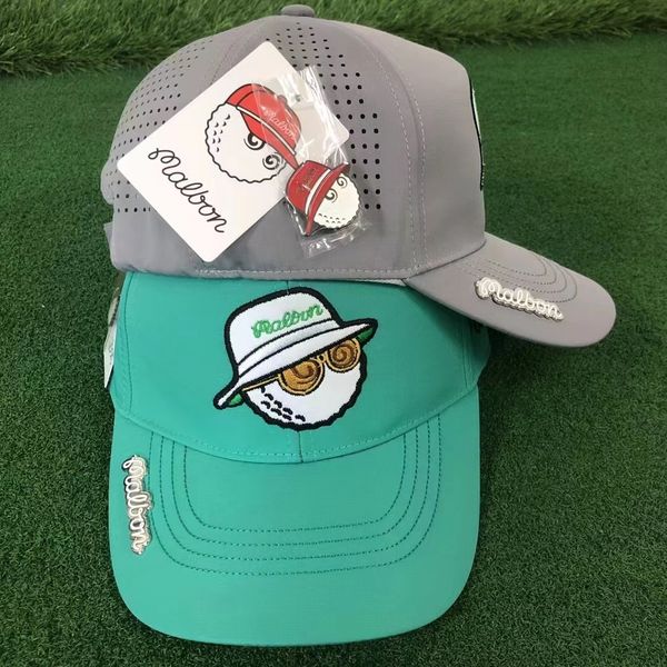 Designer Cap Men Women Baseball Caps Golf Hat With Hat Clip Ball Bucket Hat Logo Mesh Back Malbons Cap Adjustable Fit Hat 125