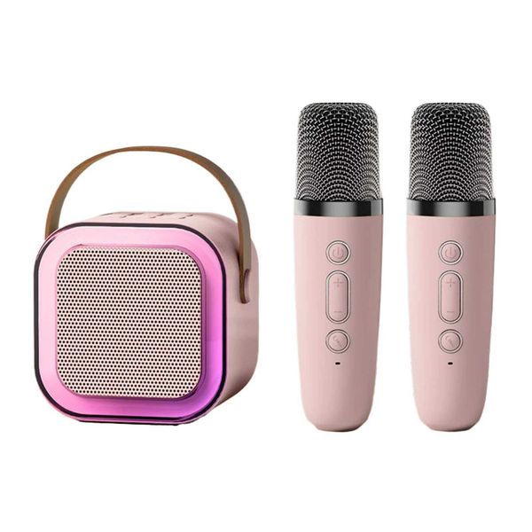 Loudspeaker box K12 Mic Speaker KTV Karaoke Wireless Loudspeaker Box Mini Students Sing at He Microphone Au Long Standby Z241104