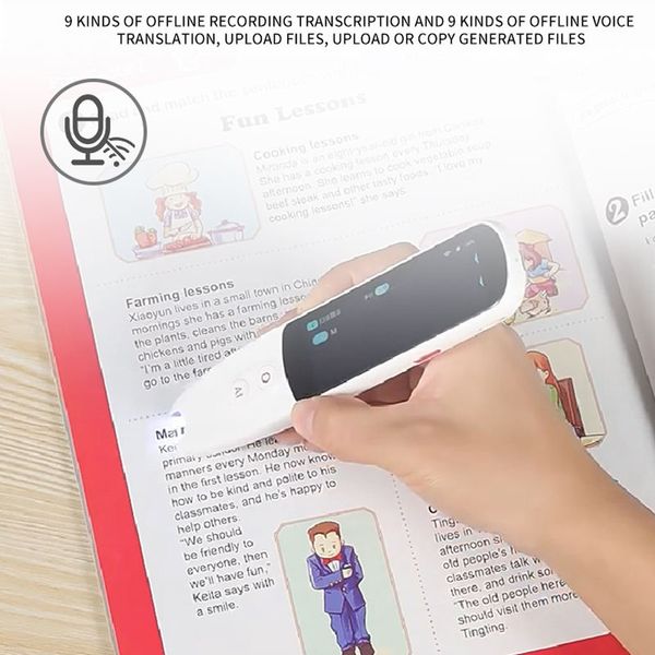 S5A Portable Scanning Reading Pen Translator 138 Language WiFi Mobile Smart Scanner pen Translator learning Dictionary Business