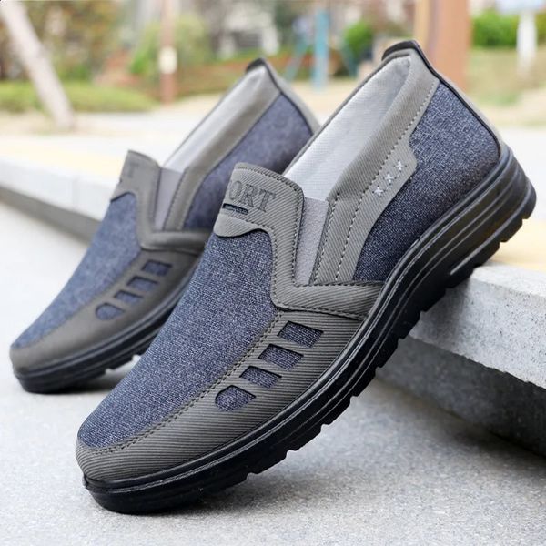 Men Casual Sports Shoes Fashionable Old Beijing Cloth Shoes Wear Resistant Lightweight Slip on Casual Sports Shoes 250118