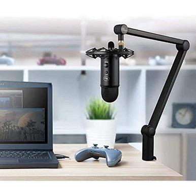 Blue Compass Premium Tube-Style Microphone Broadcasting Boom Arm