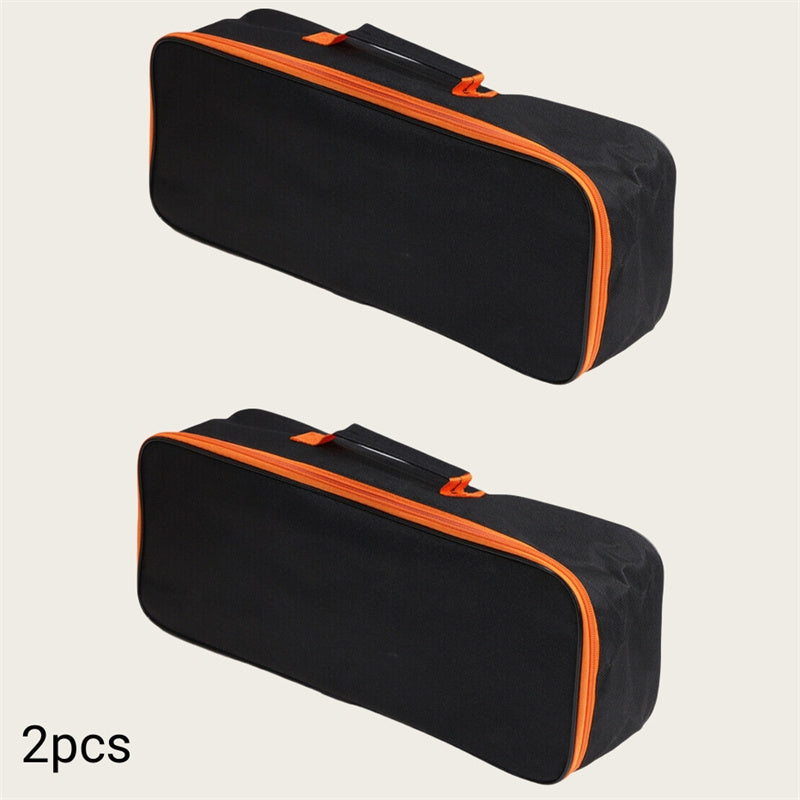 TEMU 2pcs Tool Bags, Multiple Tool Organizer And Storage Bags, Small Tool Pouch Tote Bags With Handle And Zipper, Vacuum Cleaner Tool Bags, Portable