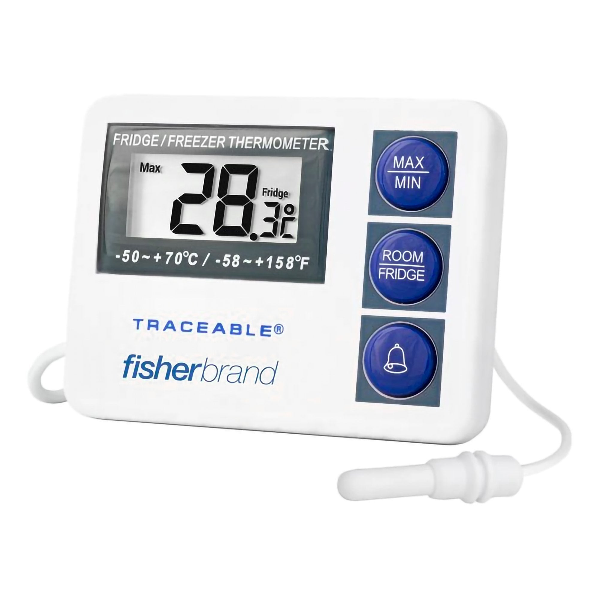 Fisher Scientific Refrigerator - Freezer - Room Thermometer