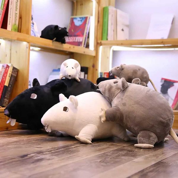 Plush Dolls 1pc 20cm New Mini Soft Plush Simulation Mouse Plushie Doll Stuffed Rat Plush Animal Toy Mascot Peluche Mouse Doll for Children z