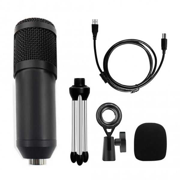 BM 800 USB Condenser Microphone 192KHz - 24Bit Microphone Kits for Computer Karaoke Microphone for Sound - Recording - Live